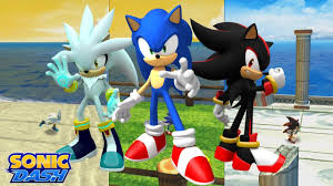 Shadow the hedgehog is a character appearing in sega's sonic the hedgehog video game franchise. Sonic Dash Ios Sonic Vs Shadow Vs Silver Youtube