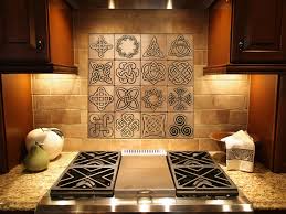 for kitchen backsplash. copper tiles