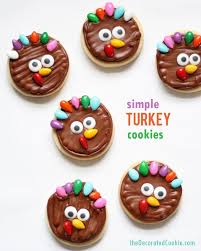 Turkey Cookies For Thanksgiving An Easy Fun Food Idea Recipe Turkey Cookies Thanksgiving Desserts Kids Turkey Treats