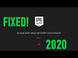 In your previously installed game make sure you delete the.egstore folder if it exists before copying the files to. How To Fix Epic Games Launcher Stuck On Update April 2020 Epic Games Launcher Youtube