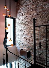 Pour sa fabrication, la cuisson des matières premières atteint les 1200°c. Les Briques De Parement Et Les Briques Apparentes Interieurs A Esprit Loft Archzine Fr Escalier En Colimacon Amenagement Escalier Escalier