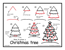 How To Draw Christmastree Jpg 2 200 1 700 Pixels Art For Kids Hub Christmas Tree Drawing Christmas Drawings For Kids
