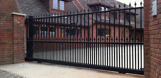 Our entrance gates are all guaranteed for 25 years and come in a range of styles to suit every type of property. Design Sliding Gates Electric Gate Company Tps Electric Gates