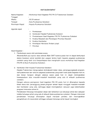 Maybe you would like to learn more about one of these? Notulen Rapat Puskesmas Keluarga Sehat