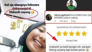 Walaupun anda sedang rindu, jangan jadikan rindu itu menjadi penghilang semangat. Dapat Perlakuan Manis Driver Ojol Cewek Ini Tulis Kata Manis Pacar Driver Ngamuk Kisahnya Viral Bangka Pos