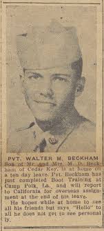 Walter Melvin Beckham (1933-1999)