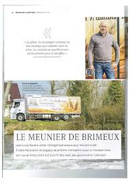 Article Paru Dans Le Magazine Mercedes Dandre Jean Louis Le Moulin Transport Hydraulique