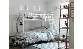 Bedtime stories, pyjama parties, midnight feasts, arguing over who gets the top spot: Buy Argos Home Kaycie Triple Bunk Bed Frame White Kids Beds Argos