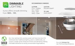 That's why we're the lighting manufacturer that designers trust to meet their high expectations. Sunco Lighting 12 Pack 5 6 Inch Led Recessed Downlight Baffle Trim Dimmable 13w 75w 6000k Daylight Deluxe 965 Lm Damp Rated Simple Retrofit Installation Ul Energy Star Amazon Com
