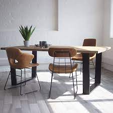 Amalfi U Bar Industrial Oak Dining Table