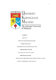 Doc Kemiskinan Bandar Di Malaysia Shah Nursyahmiaiman Noor Jalaini Academia Edu