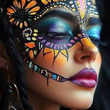 DELORIGIN 2pcs Face Painting Practice Board A4 Reusable Makeup Painting  Women Practice Board Painting Exercise Template Stage Makeup Painting Tool  Facial Painting Supplies for Makeup Beginner : Amazon.sg: Beauty