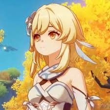 Lumine's outfit is primarily white, and if she is the player character, she is a kind, compassionate girl. à­¨à­§ Genshin Impact Matching Icons Like Tumbex
