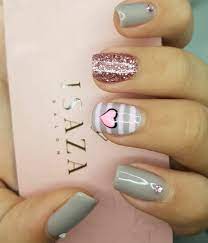 Parecerá que no están pintadas, pero se verán mejor que nunca. Sencillas Y Lindas Manicura De Unas Unas Decoradas Juveniles Decorados Para Unas Cortas