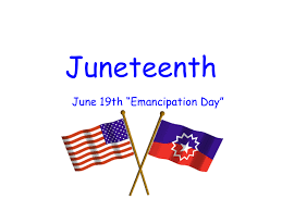 On january 4, 2005, legislation was signed to make emancipation day an official public holiday in the district of columbia. Juneteenth June 19th Emancipation Day