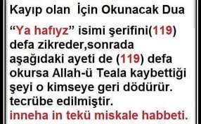 Kayip Icin Okunacak Dua Dualar Duanin Gucu Okuma