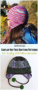 Earflap Hat Free Knitting Patterns Page 2 Of 3 Crochet Knitting Knitted Hats Knitting Patterns Free Hats Hat Knitting Patterns
