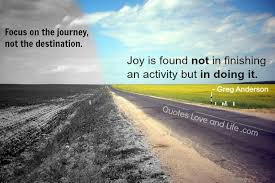 Quotes About The Journey Not The Destination Quotesgram