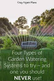 Don T Ever Water Your Garden This Way Crazy Organic Mama Garden Watering Solutions Garden Watering System Organic Gardening Tips