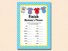 Superhero Baby Shower Game Pack Magical Printable Superhero Baby Shower Superhero Baby Shower Invitations Fun Baby Shower Games