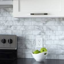 Metro Natural Stone Peel Stick Subway Tile In 2020 Smart Tiles Stick On Tiles Kitchen Backsplash Peel And Stick