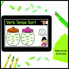 Irregular Past Tense Verbs Digital Activity for Google Slides Distance  Learning