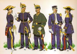 Fig Nº 83 Coronel De Las Medias Brigadas De Infanteria De Marina Gala Para Actos Fuera De Sevicio 1862 Fig Nº Infanteria De Marina Infanteria Marina