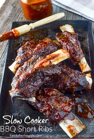 slow cooker bbq short ribs family