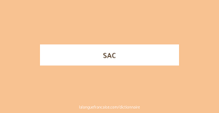 Sac Definition De Sac Dictionnaire La Langue Francaise