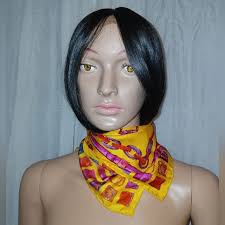 Gucci Horsebit Accent Patterned Bandeau Scarf Pocket Square​​​