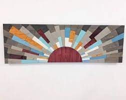 Wood Wall Art 60x20 Edge Of The Day Wooden Wall Wood Wall Art Wooden Wall Art Wood Art