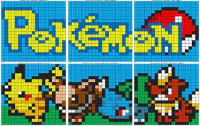 This mathematical game teaches children to recognize numbers and solve simple mathematical examples. Pokemon Mural Color By Number Coloring Squared