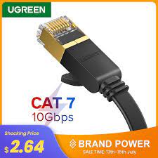 Ugreen Ethernet Cable Rj45 Cat7 Lan Cable Utp Rj 45 Network Cable For Cat6 Compatible Patch Cord For Modem Router Cab Modem Router Ethernet Cable Network Cable