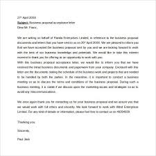 Business Proposal Acceptance Letter Proposal Letter Business Proposal Letter Business Proposal Sample