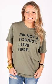 Charlie Southern Not A Tourist T Shirt Women Clothing Boutique T Shirts For Women T Shirt
