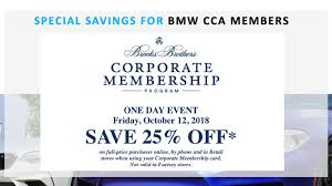 Maybe you would like to learn more about one of these? One Day Only Bmw Cca Members Can Save 25 During Brooks Brothers Shopping Event Bimmerlife