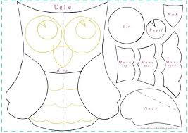 Free Pdf Owl Template For Paper Or Fabric Crafts Owl Fabric Owl Pillow Pattern Owl Patterns