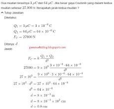 If the power crossing the air gap is 27 kw, calculate: Contoh Soal Fisika Dasar Tentang Sumbu Muatan Listrik Jawabanku Id