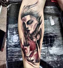 Emma published print screens from both her and diana's instagram stories. Just Wanted To Show My Blood Moon Diana Tattoo League Of Legends Official Amino