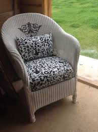 I Restored This Lloyd Loom Tub Chair Re Sprayed In White And Seat Newly Upholstered Cushion Made Also Lovely Lloyd Loom Lloyd Loom Chair Chair