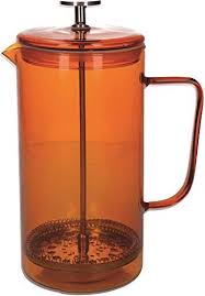 La Cafetiere Core Cafetiere French Press Coffee Maker Borosilicate Glas Amber 8 Cup 1 Liter La Cafetiere In 2020 Amber Roestvrij Staal Corse