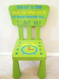 Silla De Tiempo Fuera Para Ninos Por Mockingbirdcottage2 En Etsy Time Out Chair Etsy Handmade Gifts