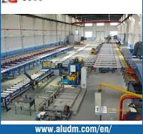 Aluminum Extrusion Profile Cooling Table / Handling System with Final Saw