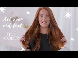 How To All Over Red Feat True Color Clairol Professional