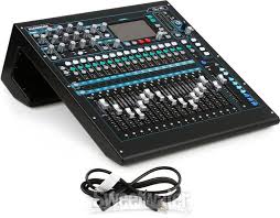 October 27, 2015 music background: Allen Heath Qu 16 16 Channel Digital Mixer Chrome Edition Sweetwater