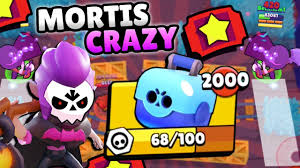 He has low health high damage, and a ton of mobility. X2000 Brawl Boxes From Big Game Boss Mortis Trolling In Brawl Stars Youtube