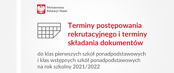 Rozpoczęła się rekrutacja do szkół ponadpodstawowych. Terminy Postepowania Rekrutacyjnego Na Rok Szkolny 2021 2022 Ministerstwo Edukacji I Nauki Portal Gov Pl