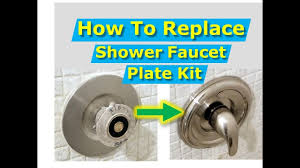 This is a conventional two valve faucet. Diy How To Replace Shower Faucet Trim Plate And Handle Moen Youtube