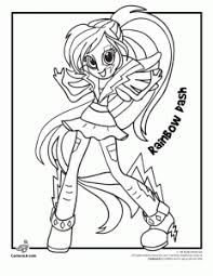 ▲ printing options · this coloring page prints well on regular white copy paper but you can try printing on heavyweight card stock or. Coloring Pages Of My Little Pony Equestria Girls Rainbow Rocks Woo Jr Kids Activities