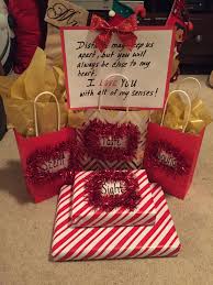 I Love You With All Of My Senses Boyfriend Gifts 5 Sense Gift Boyfriend Anniversary Gifts